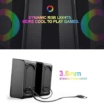 BAFFLE HAVIT GAMENOTE SK202BT RGB LIGHT – Image 3