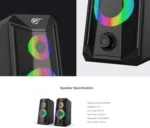 BAFFLE HAVIT GAMENOTE SK202BT RGB LIGHT