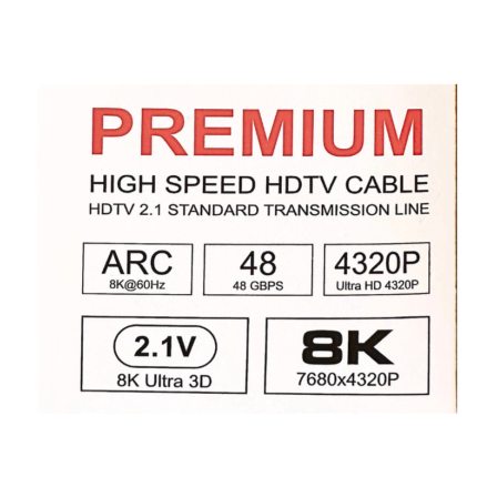 CABLE HDMI 2.1 8K 4K 120HZ - Campus Informatique