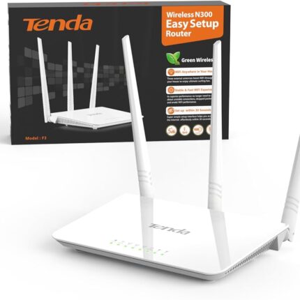 ROUTER WIFI TENDA N300 F3 - Campus Informatique