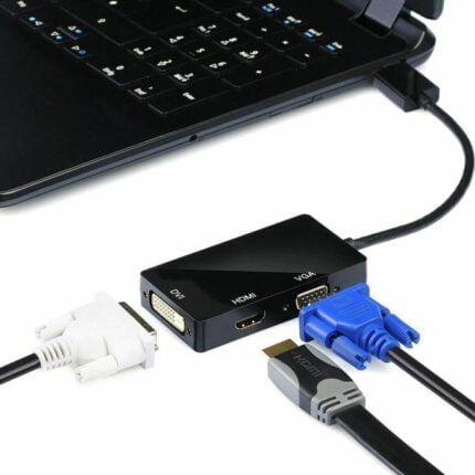 ADAPTATEUR MINI DISPLAY VERS HDMI VGA DVl - Campus Informatique