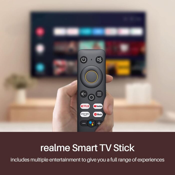 ANDROID TV REALME 4K SMART GOOGLE TV STICK - Campus Informatique