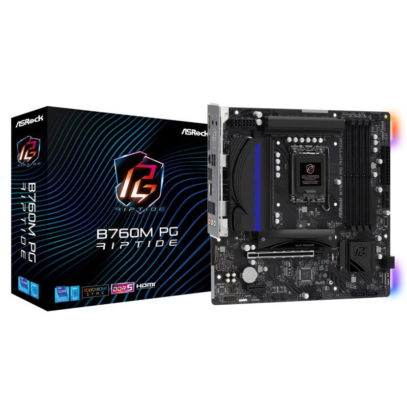 CARTE MERE ASROCK B760M PG RIPTIDE DDR5 - Campus Informatique