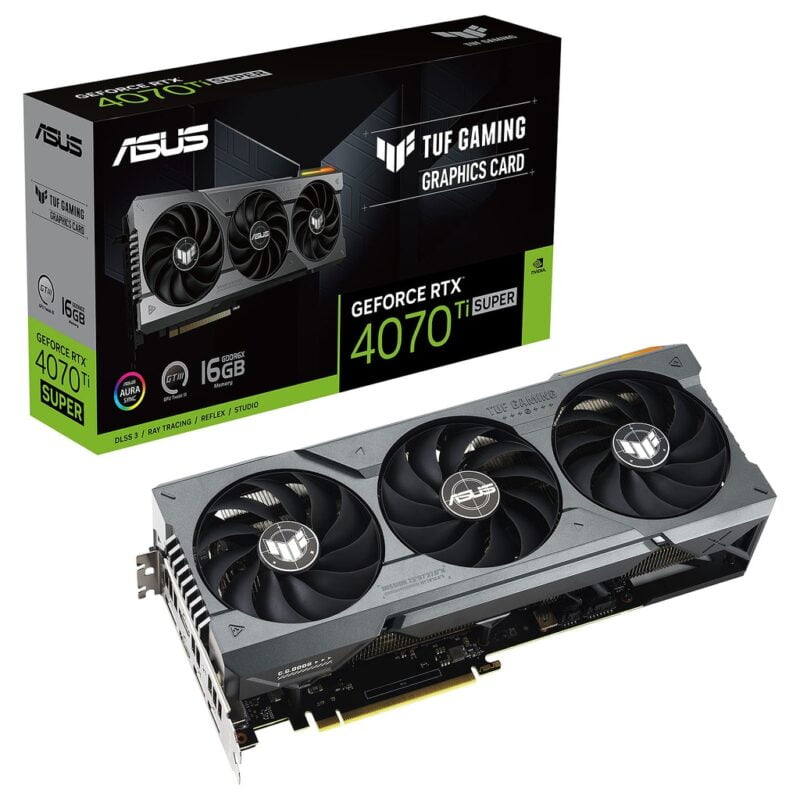 CARTE GRAPHIQUE ASUS TUF GAMING RTX 4070 TI SUPER 16GO / campus informatique