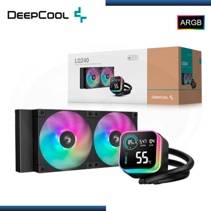DEEPCOOL LQ240 ARGB BLACK