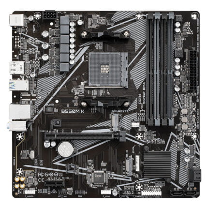 CARTE MERE GIGABYTE B550M K - Campus Informatique