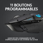 SOURIS LOGITECH G502 LIGHTSPEED SANS FIL BLACK – Image 5