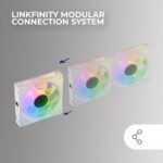 VENTILO MARS GAMING MF-LINKFINITYKIT 3FAN WHITE / CAMPUS INFORMATIQUE