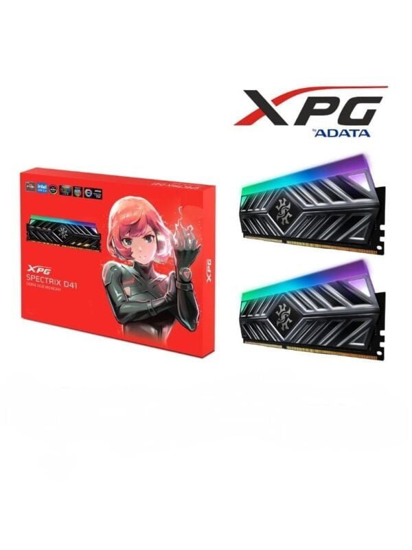 RAM ADATA XPG 16GO 2X8GO 3200MHZ SPECTRIX D41 DDR4 CL16