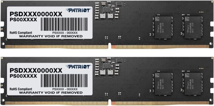RAM PATRIOT 16GO 2X8GO 4800MHZ DDR5 - Campus Informatique