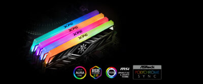 RAM ADATA XPG 16GO 2X8GO 3200MHZ SPECTRIX D41 RGB DDR4 CL16 - Campus Informatique