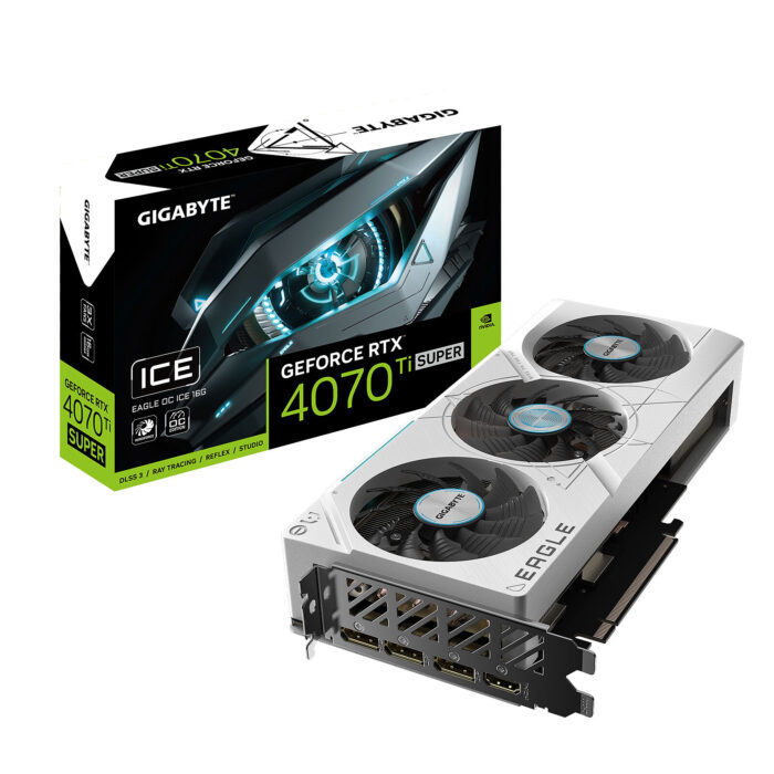 GIGABYTE RTX 4070 TI SUPER EAGLE OC ICE 16GO - Campus Informatique