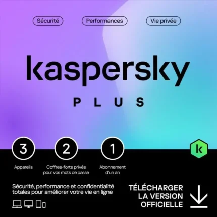 KASPERSKY PLUS VPN INTERNET SECURITY 3 APPAREIL - Campus Informatique