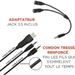 CASQUE KONIX DRAKKAR SKALD GAMING - Campus Informatique