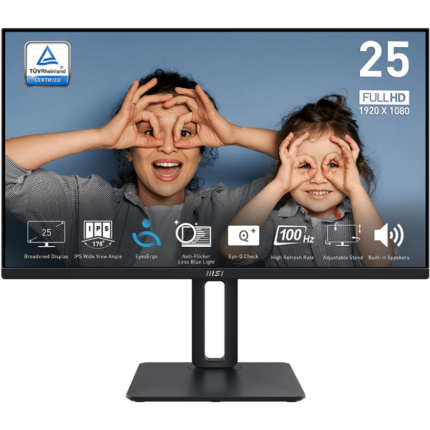 ECRAN MSI PRO MP251P 24" FULL HD 1MS 100HZ IPS - Campus Informatique