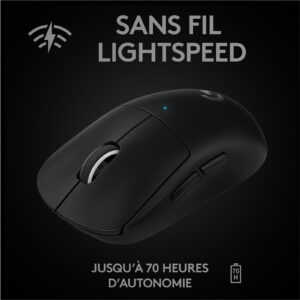 SOURIS LOGITECH G PRO X SUPERLIGHT WIRELESS BLACK 2