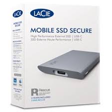 SSD EXTERNE LACIE 2TO MOBILE SECURE USB C - Campus Informatique
