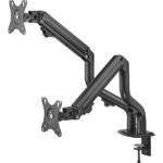 SUPPORT TWISTED MINDS TM-71-C012 DOUBLE MONITEUR - Campus Informatique