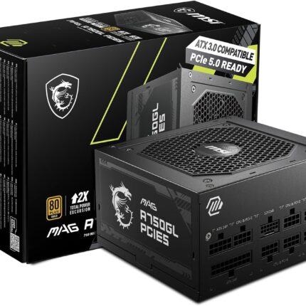 ALIMENTATION MSI MAG A750GL 750W 80PLUS GOLD - Campus Informatique