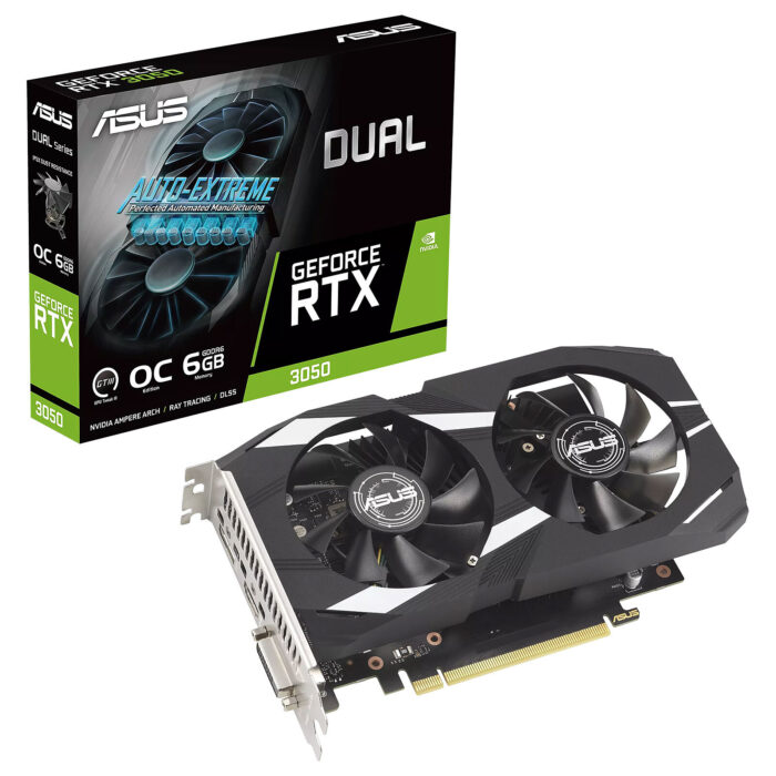 ASUS RTX 3050 DUAL OC 6GO - Campus Informatique