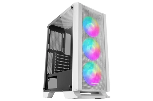 BOITIER MARS GAMING MC CW WHITE FRGB