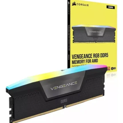 RAM CORSAIR 32GO 2X16GO VENGEANCE RGB DDR5 MEMORY FOR AMD