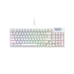 CLAVIER HAVIT GAMENOTE KB885L RGB MECANIQUE WHITE - Campus Informatique