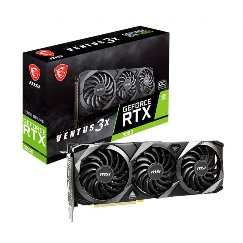 MSI RTX 3060 VENTUS 3X 12G OC - Campus Informatique