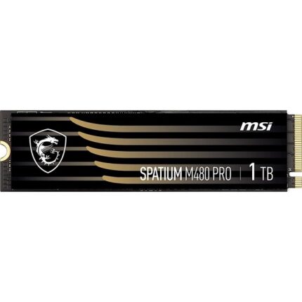 SSD M.2 MSI SPATIUM M480 PRO 1TO NVME GEN4 - Campus Informatique