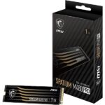 SSD M.2 MSI SPATIUM M480 PRO 1TO NVME GEN4 - Campus Informatique