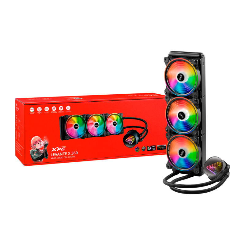 WATERCOOLING XPG LEVANTE X 360 RGB LGA 1700 - Campus Informatique