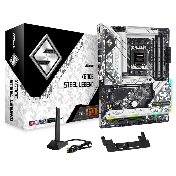 ASROCK X670E STEEL LEGEND AM5 - Campus Informatique