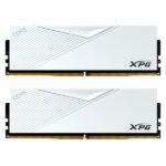 RAM ADATA XPG 16GO 2X8GO 5200MHZ DDR5 LANCER CL38 WHITE - Campus Informatique