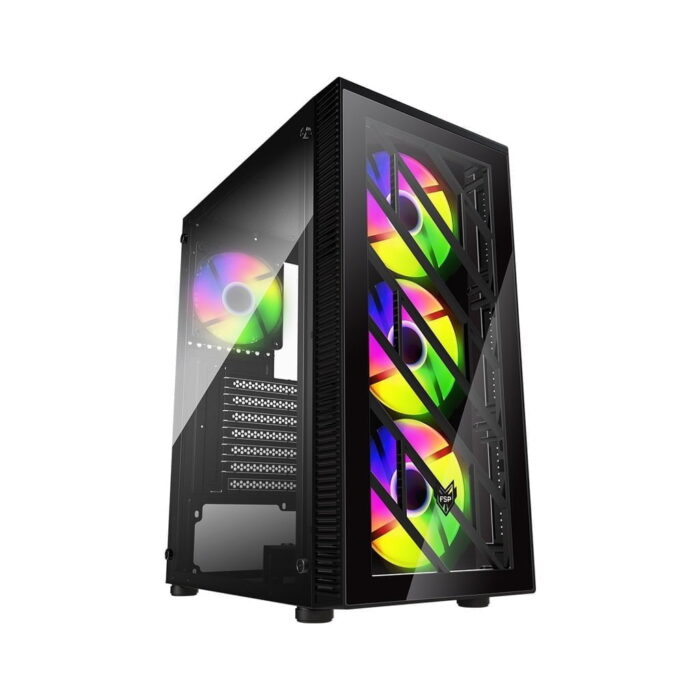 BOITIER FSP CMT192 BLACK RGB