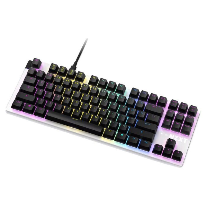 CLAVIER NZXT FUNCTION TKL WHITE 1