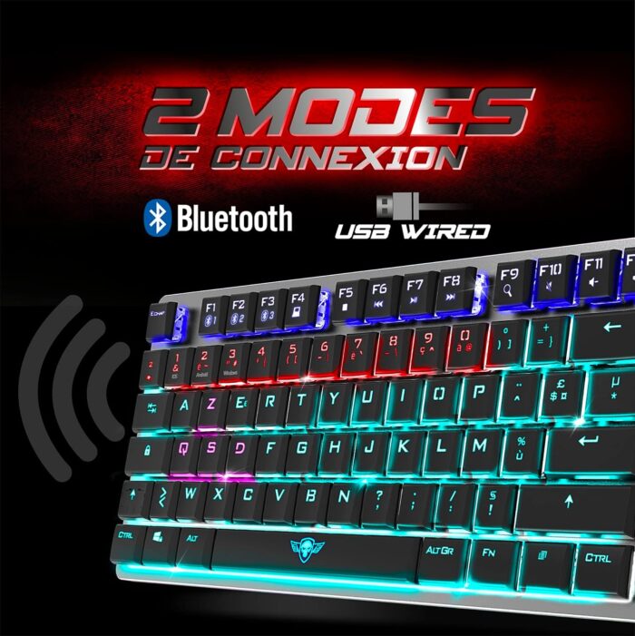 CLAVIER SPIRIT OF GAMER XPERT K1300 RGB 1