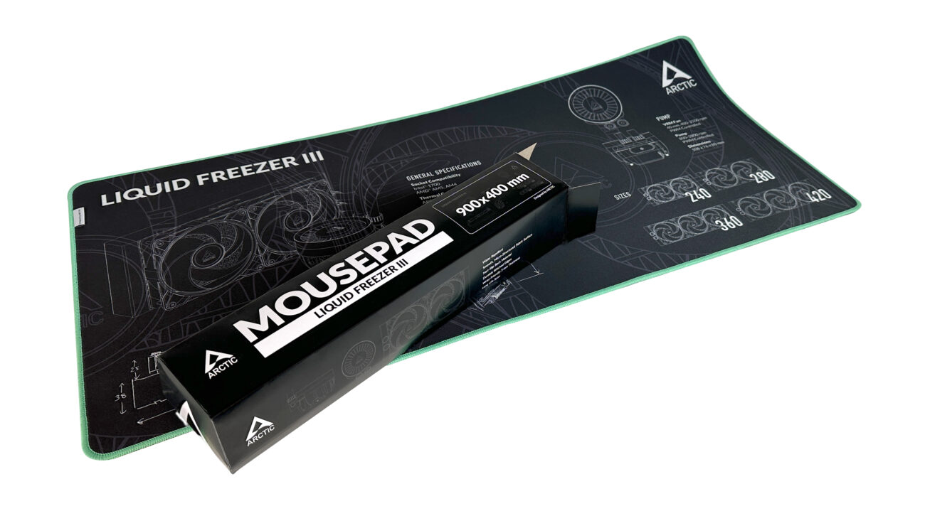 TAPIS ARCTIC MOUSEPAD LIQUID FREEZER III 900X400 MM
