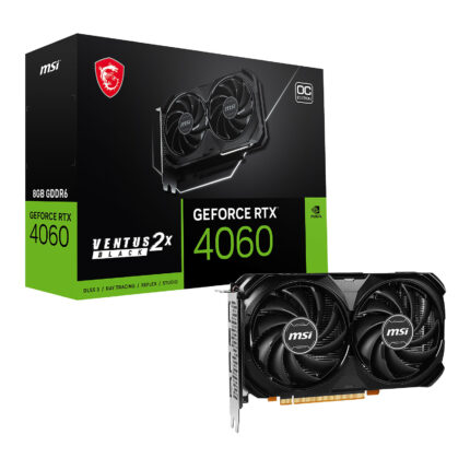 MSI RTX 4060 VENTUS 2X OC 8GO GDDR6 - Campus Informatique