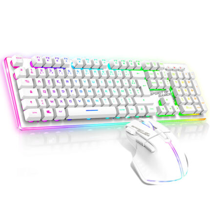 PACK SPIRIT OF GAMER ULTIMATE 600 RGB WHITE - Campus Informatique