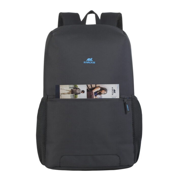 SAC A DOS 15.6 RIVACASE 8068 BOUTEILLE DE SPORT NOIR 4