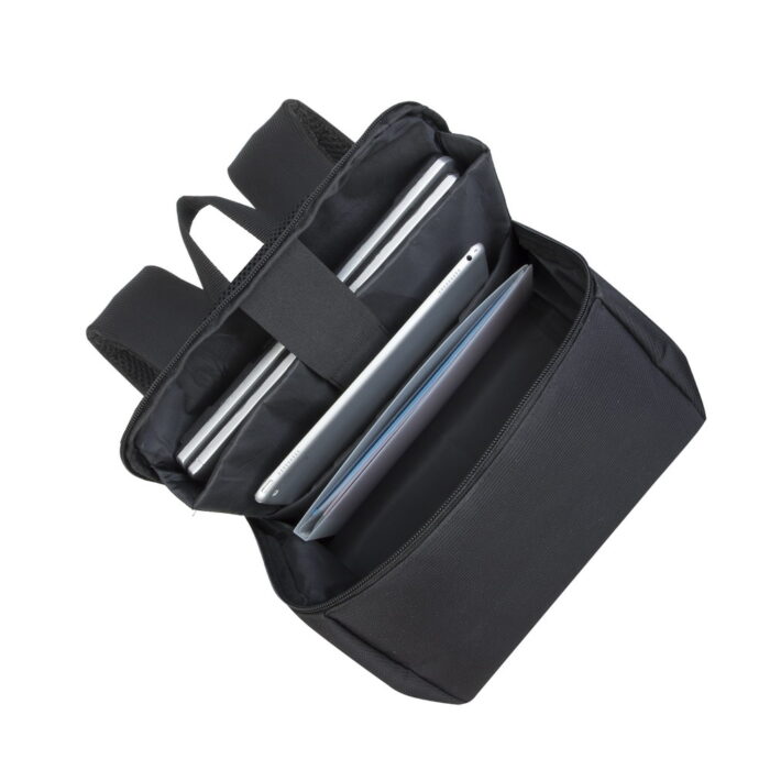 SAC A DOS 15.6 RIVACASE 8068 BOUTEILLE DE SPORT NOIR 5