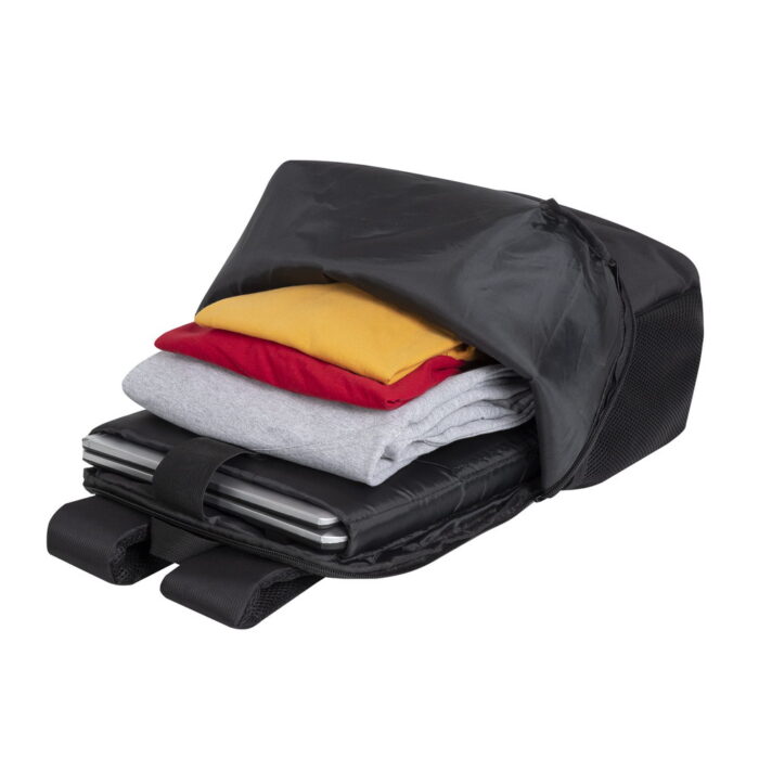 SAC A DOS 15.6 RIVACASE 8068 BOUTEILLE DE SPORT NOIR 8