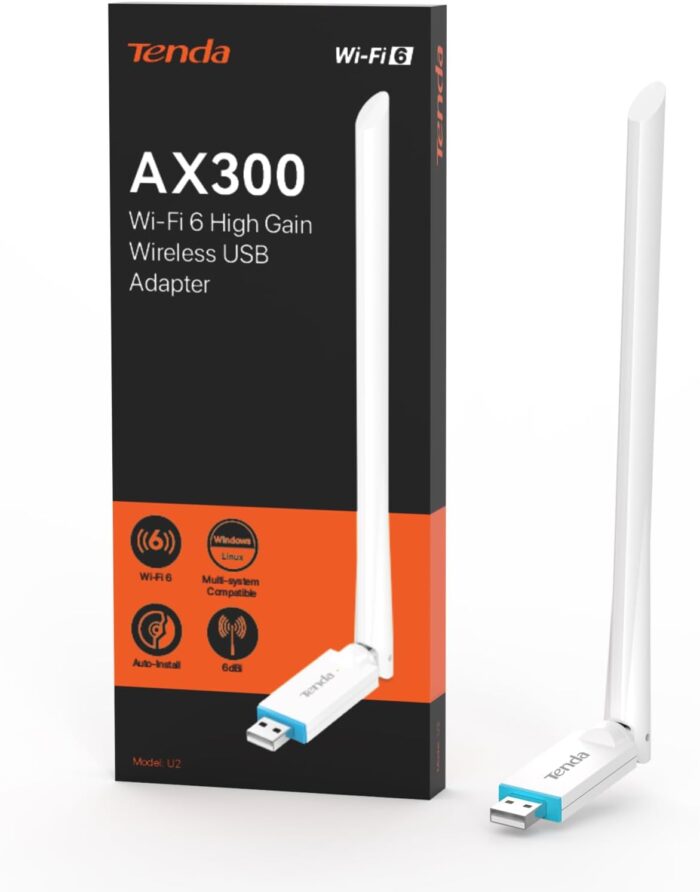 USB TENDA U2 AX300 WIFI6