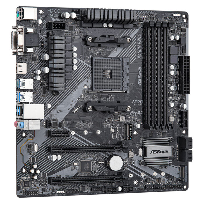 ASROCK B450M PRO4 R2.0 DDR4