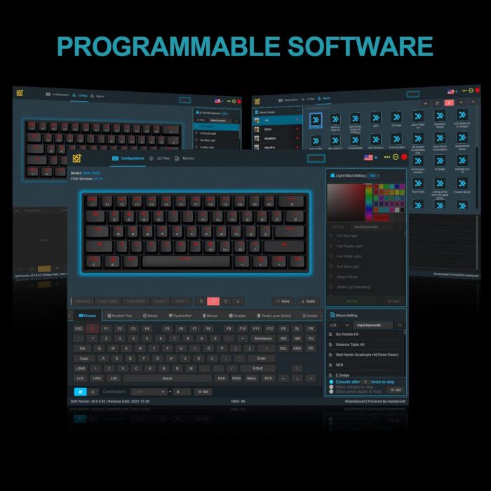 EPOMAKER 60% SKYLOONG GK61 - Campus Informatique
