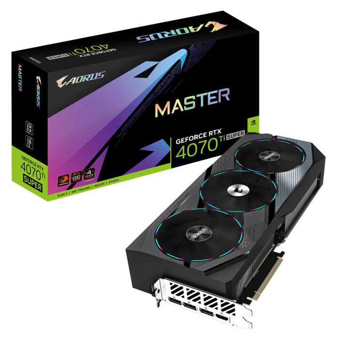 GIGABYTE AORUS RTX 4070 TI SUPER MASTER OC 16GO - Campus Informatique