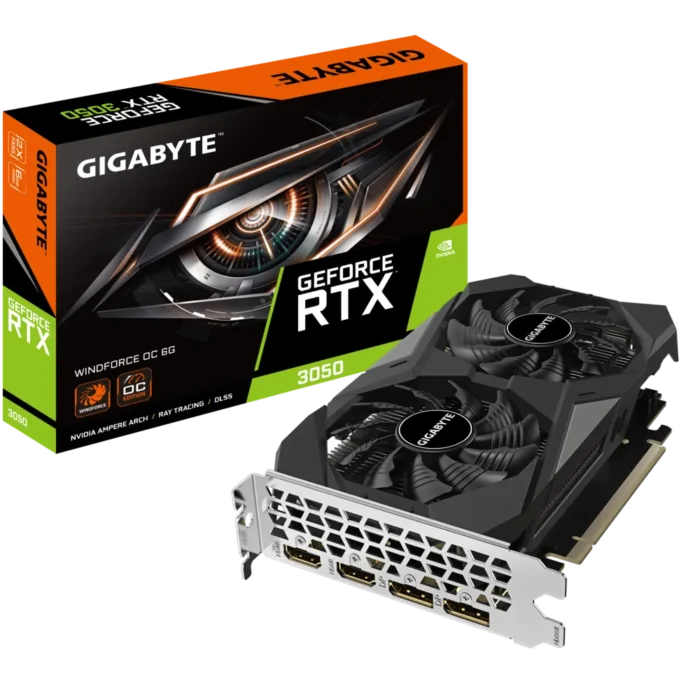 GIGABYTE RTX 3050 WINDFORCE OC 6GO - Campus Informatique