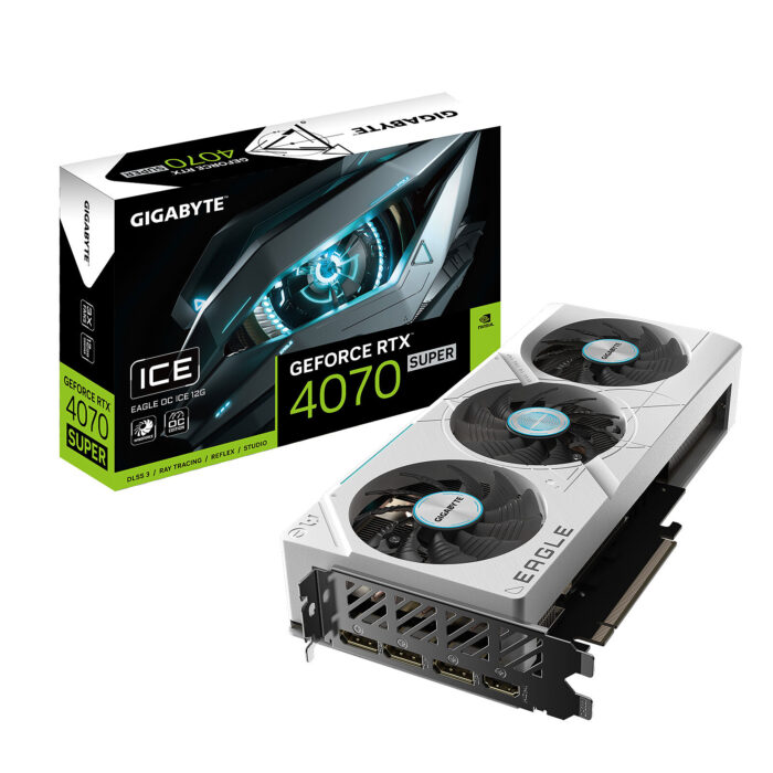 GIGABYTE RTX 4070 SUPER EAGLE OC ICE 12GO - Campus Informatique