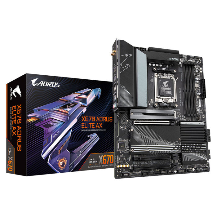 GIGABYTE X670 AORUS ELITE AX - Campus Informatique