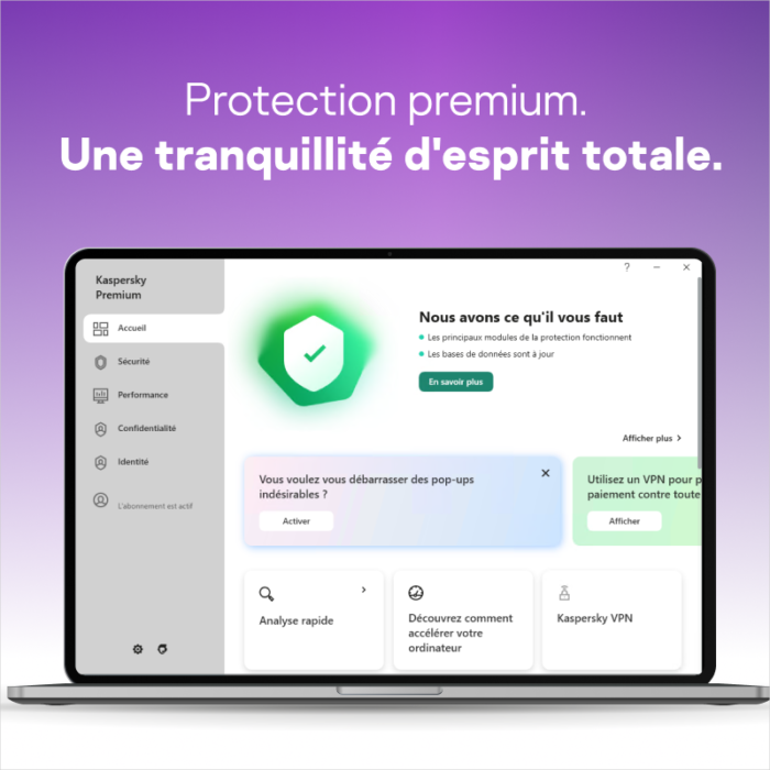 KASPERSKY PREMIUM 3 APPAREIL